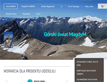 Tablet Screenshot of magdalenamarkowska.com